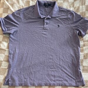 Polo by Ralph Lauren Men's Lavender Polo Shirt